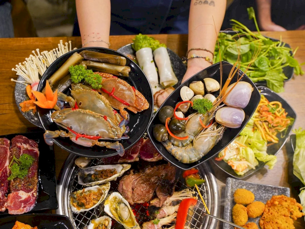 The seafood at Hon Kho is incredibly fresh and delicious 
